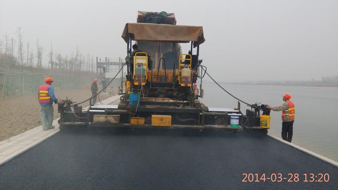 省運會皮劃艇、飛碟靶場道路施工